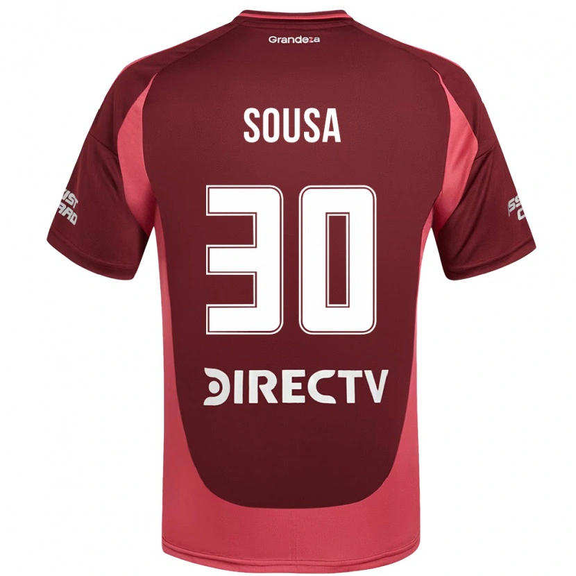 Danxen Damen Ludmila Sousa #30 Burgunder Magenta Auswärtstrikot Trikot 2025/26 T-Shirt