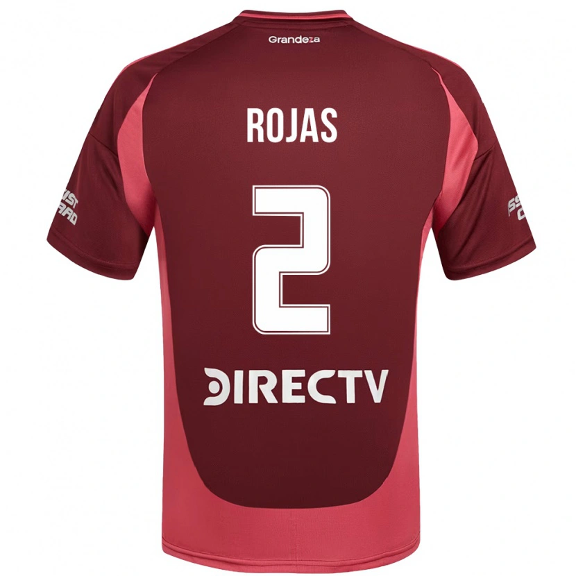 Danxen Damen Robert Rojas #2 Burgunder Magenta Auswärtstrikot Trikot 2025/26 T-Shirt