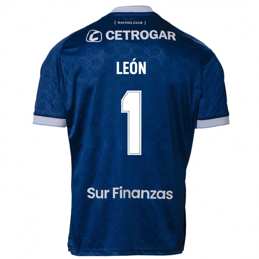 Danxen Damen Roberto Leon #1 Dunkelblau Auswärtstrikot Trikot 2025/26 T-Shirt