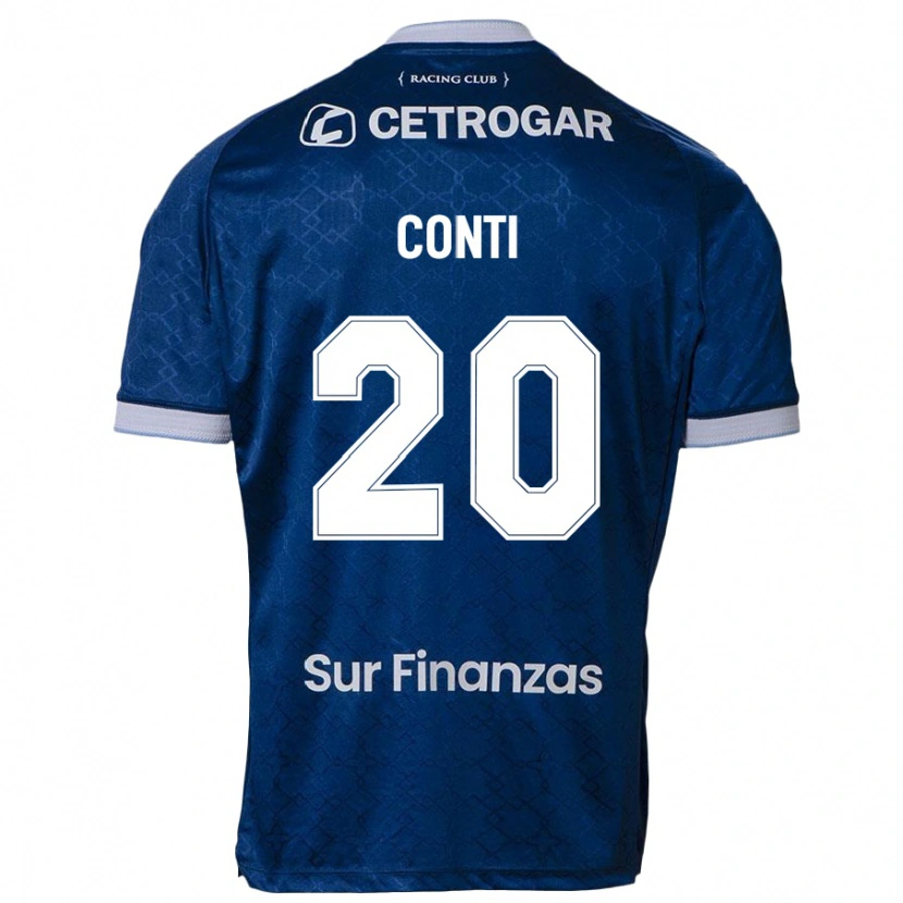 Danxen Damen Germán Conti #20 Dunkelblau Auswärtstrikot Trikot 2025/26 T-Shirt
