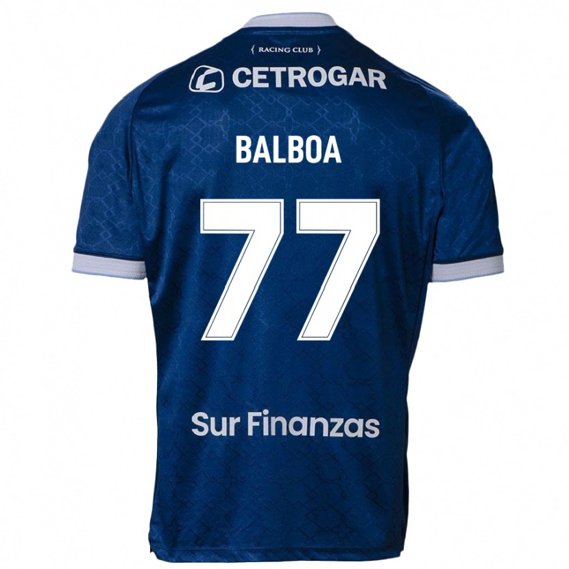 Danxen Damen Adrián Balboa #77 Dunkelblau Auswärtstrikot Trikot 2025/26 T-Shirt