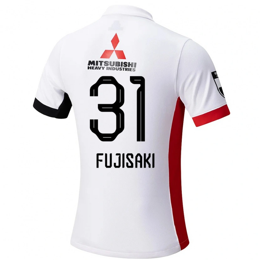 Danxen Damen Satoko Fujisaki #31 Weiß Schwarz Auswärtstrikot Trikot 2025/26 T-Shirt