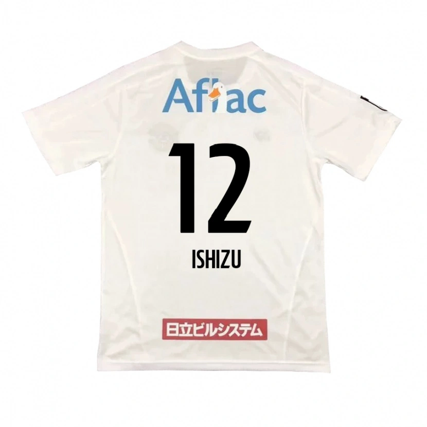 Danxen Damen Kazuki Ishizu #12 Hellgrau Beige Auswärtstrikot Trikot 2025/26 T-Shirt