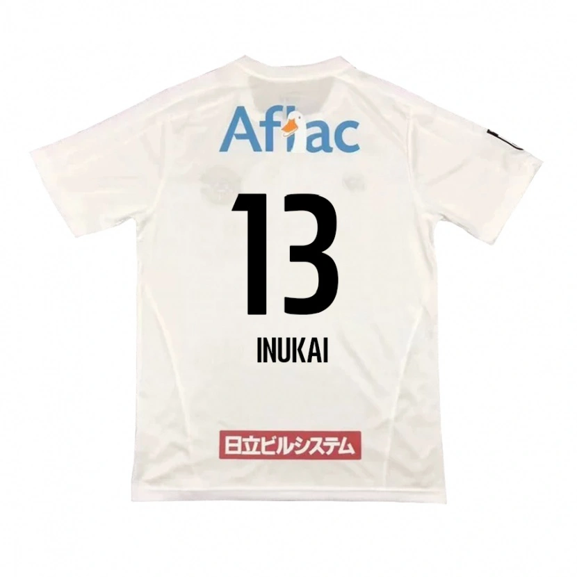 Danxen Damen Tomoya Inukai #13 Hellgrau Beige Auswärtstrikot Trikot 2025/26 T-Shirt
