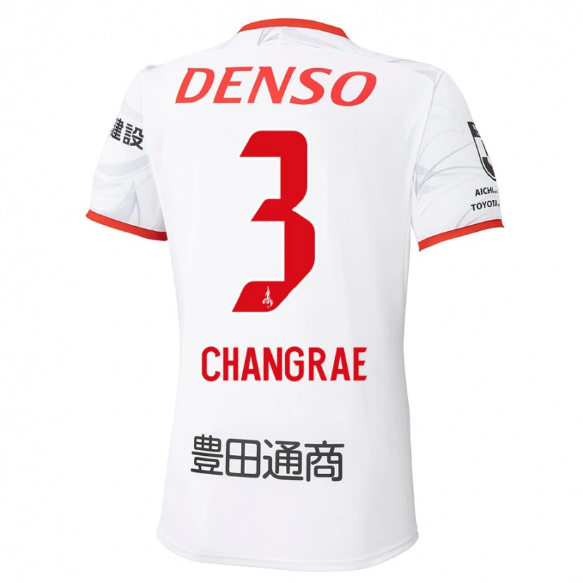 Danxen Damen Chang-Rae Ha #3 Weiß Rot Auswärtstrikot Trikot 2025/26 T-Shirt