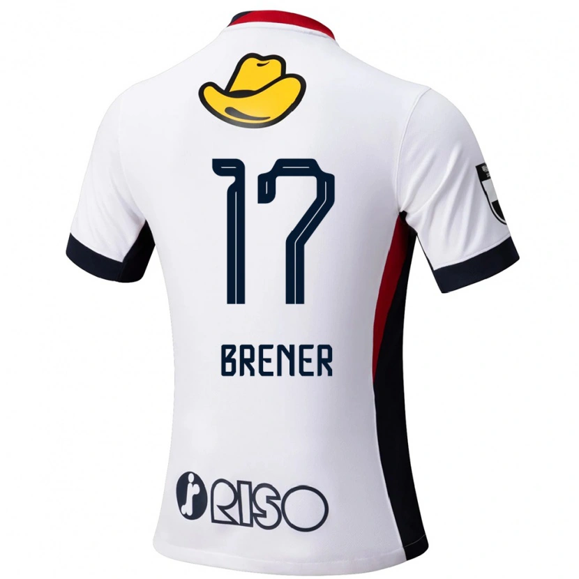 Danxen Damen Talles Brener #17 Weiß Schwarz Auswärtstrikot Trikot 2025/26 T-Shirt