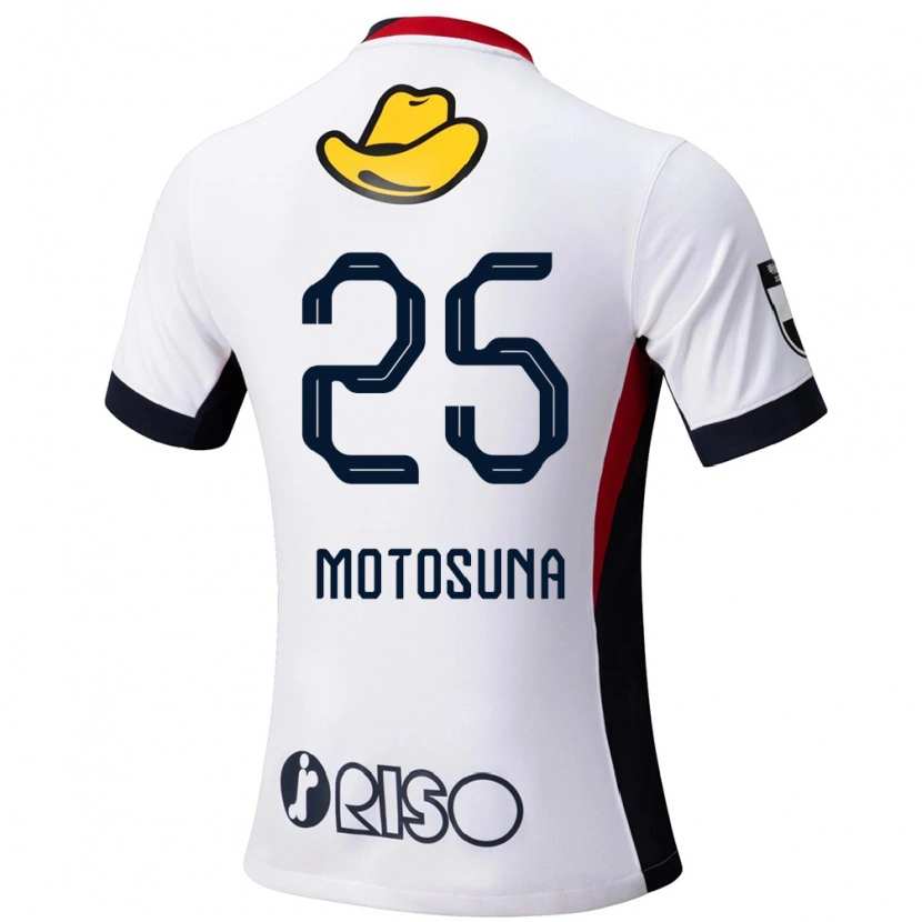 Danxen Damen Anthony Motosuna #25 Weiß Schwarz Auswärtstrikot Trikot 2025/26 T-Shirt