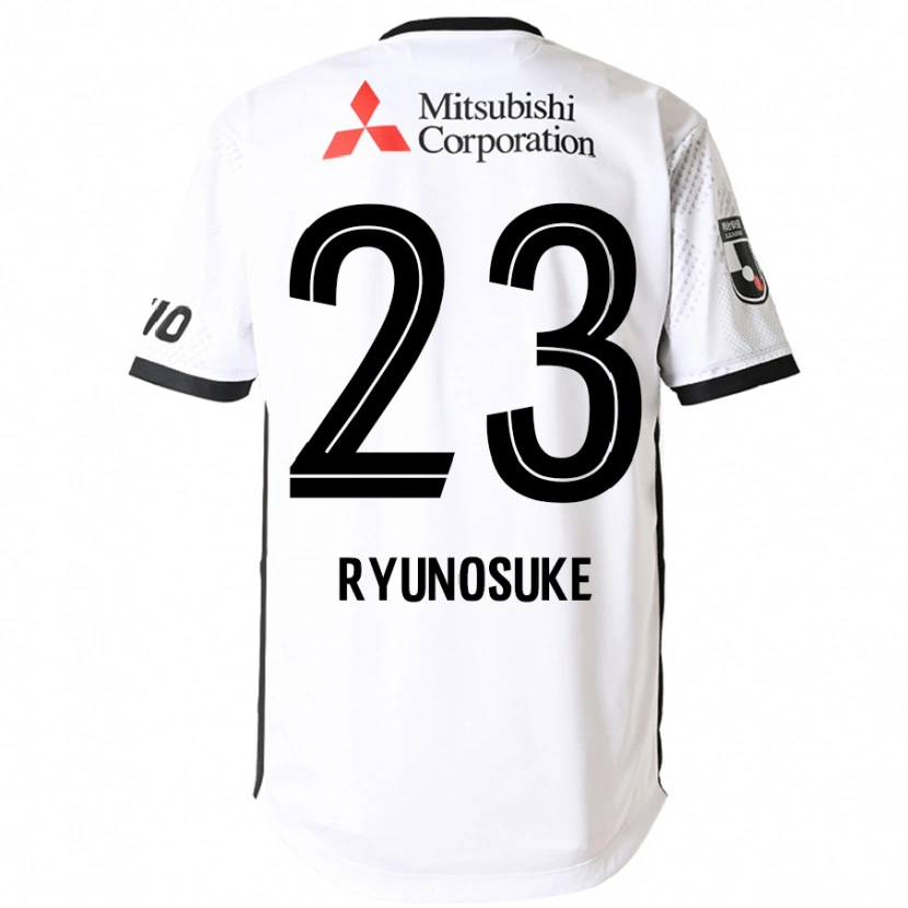 Danxen Damen Ryunosuke Sato #23 Weiß Schwarz Auswärtstrikot Trikot 2025/26 T-Shirt