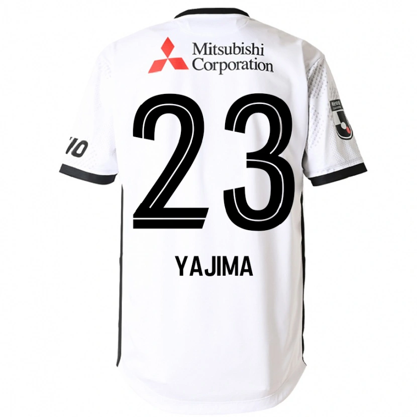 Danxen Damen Kiichi Yajima #23 Weiß Schwarz Auswärtstrikot Trikot 2025/26 T-Shirt