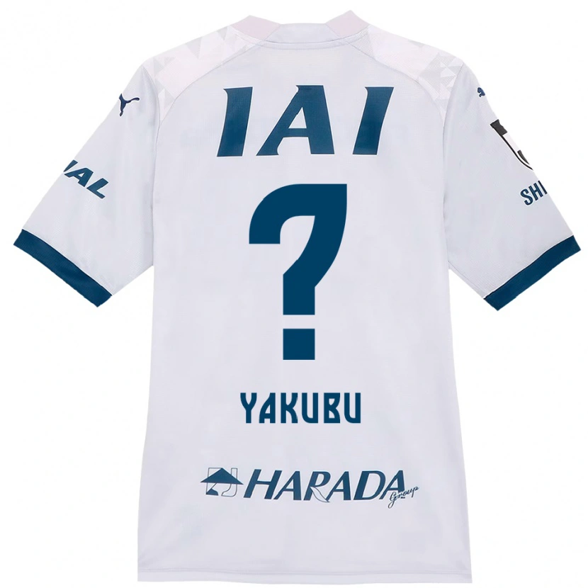 Danxen Damen Aziz Yakubu #0 Weiß Königsblau Auswärtstrikot Trikot 2025/26 T-Shirt