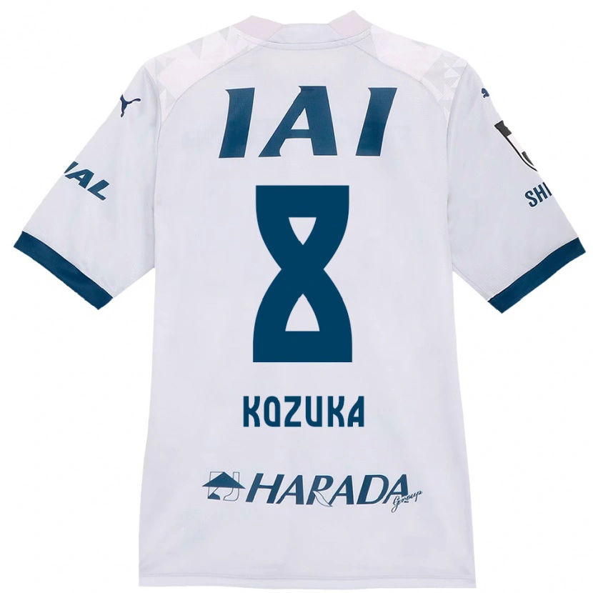 Danxen Damen Kazuki Kozuka #8 Weiß Königsblau Auswärtstrikot Trikot 2025/26 T-Shirt