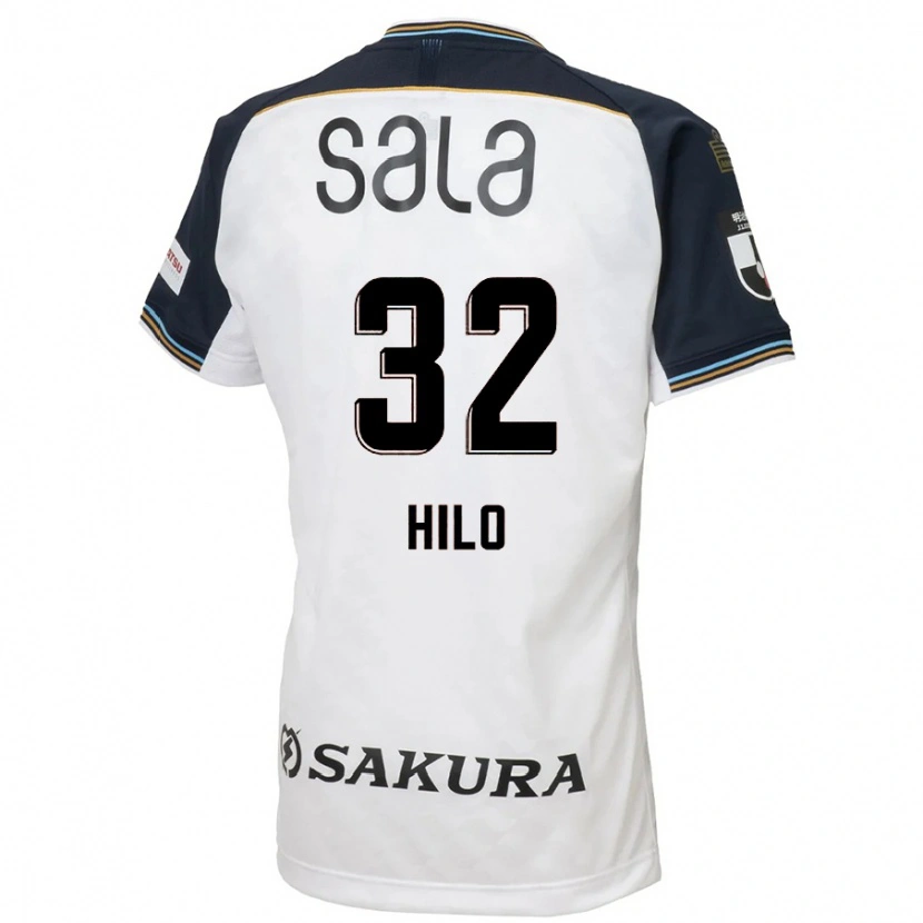 Danxen Damen Hasan Hilu #32 Weiß Schwarz Auswärtstrikot Trikot 2025/26 T-Shirt