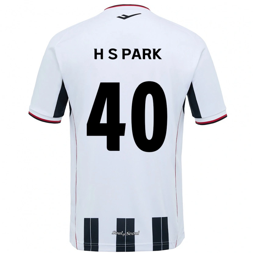 Danxen Damen Seong-Hun Park #40 Weiß Schwarz Auswärtstrikot Trikot 2025/26 T-Shirt