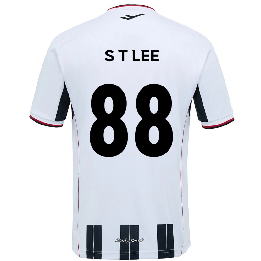 Danxen Damen Tae-Seok Lee #88 Weiß Schwarz Auswärtstrikot Trikot 2025/26 T-Shirt