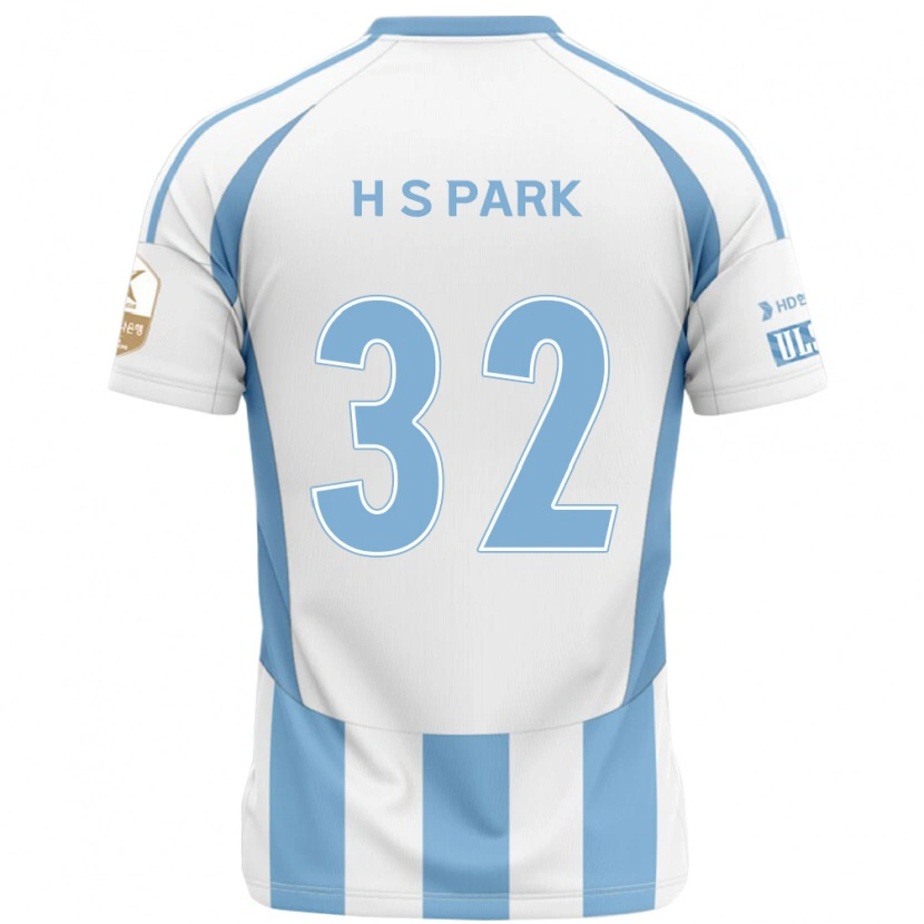 Danxen Damen Sung-Hyun Park #32 Weiß Himmelblau Auswärtstrikot Trikot 2025/26 T-Shirt