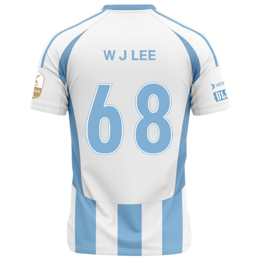 Danxen Damen Jae-Wook Lee #68 Weiß Himmelblau Auswärtstrikot Trikot 2025/26 T-Shirt