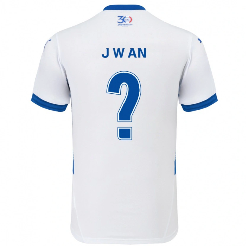 Danxen Damen Joo-Wan An #0 Weiß Königsblau Auswärtstrikot Trikot 2025/26 T-Shirt