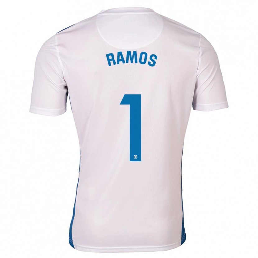 Danxen Damen Moha Ramos #1 Weiß Blau Heimtrikot Trikot 2025/26 T-Shirt