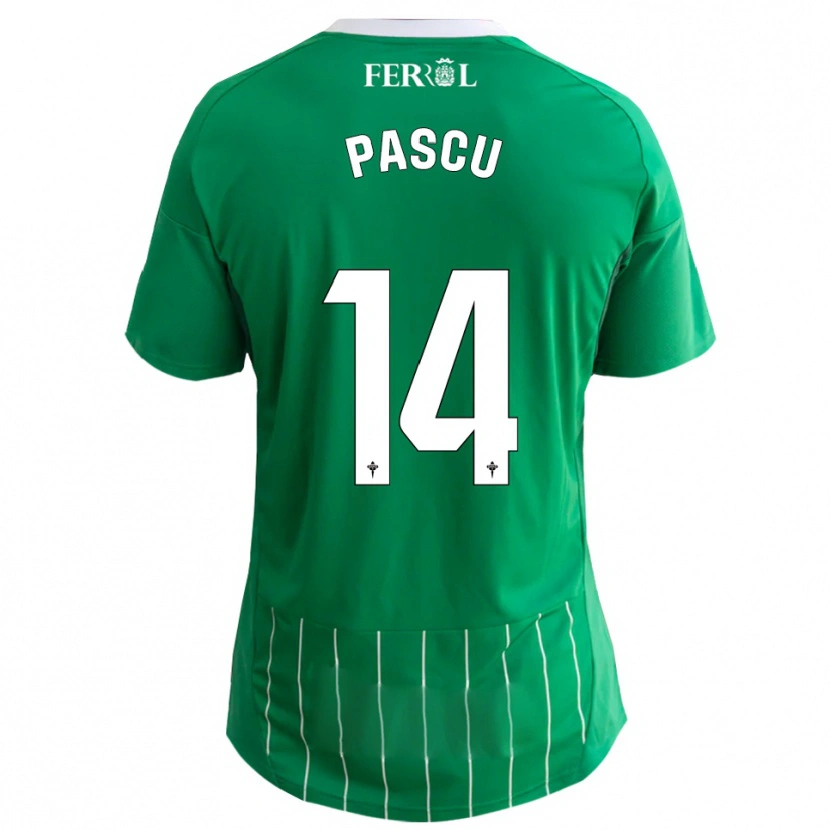 Danxen Damen Pascu #14 Grün Weiß Heimtrikot Trikot 2025/26 T-Shirt