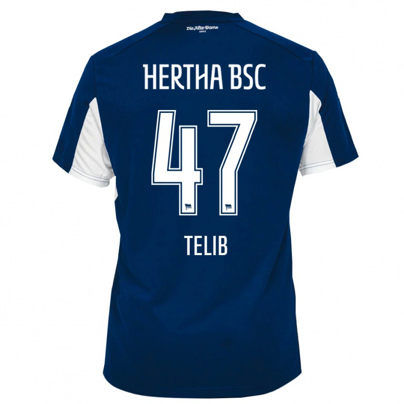 Danxen Damen Selim Telib #47 Weiß Blau Heimtrikot Trikot 2025/26 T-Shirt