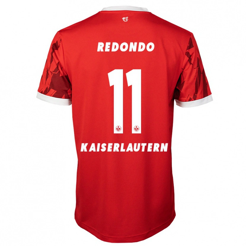 Danxen Damen Kenny-Prince Redondo #11 Rot Weiß Heimtrikot Trikot 2025/26 T-Shirt