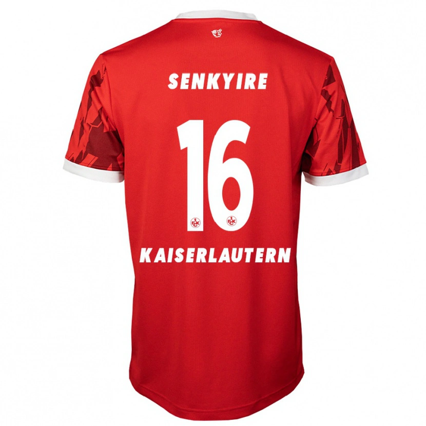 Danxen Damen Benny Senkyire #16 Rot Weiß Heimtrikot Trikot 2025/26 T-Shirt
