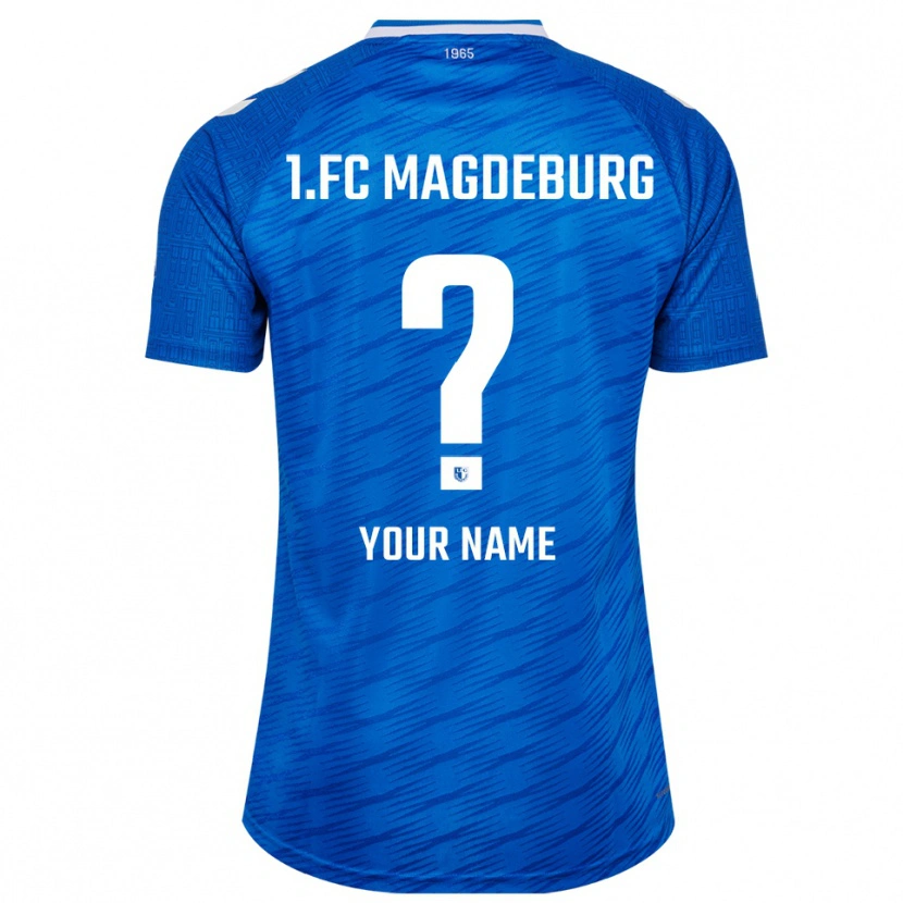 Danxen Damen Ihren Namen #0 Blau Weiß Heimtrikot Trikot 2025/26 T-Shirt