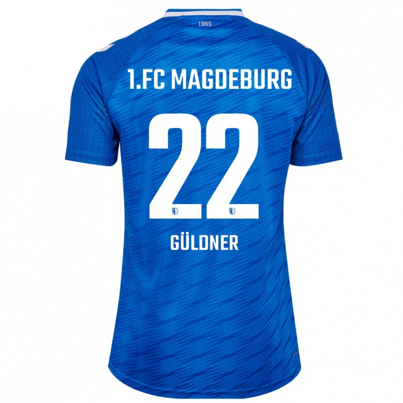 Danxen Damen Felix Güldner #22 Blau Weiß Heimtrikot Trikot 2025/26 T-Shirt