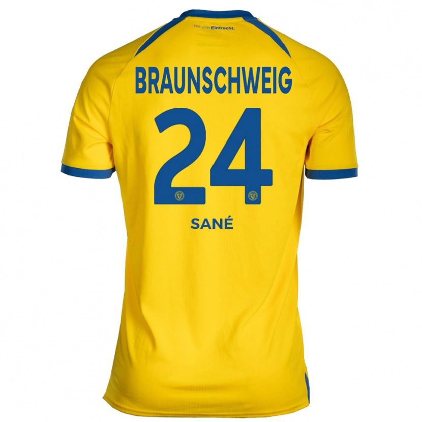 Danxen Damen Sidi Sané #24 Gelb Blau Heimtrikot Trikot 2025/26 T-Shirt