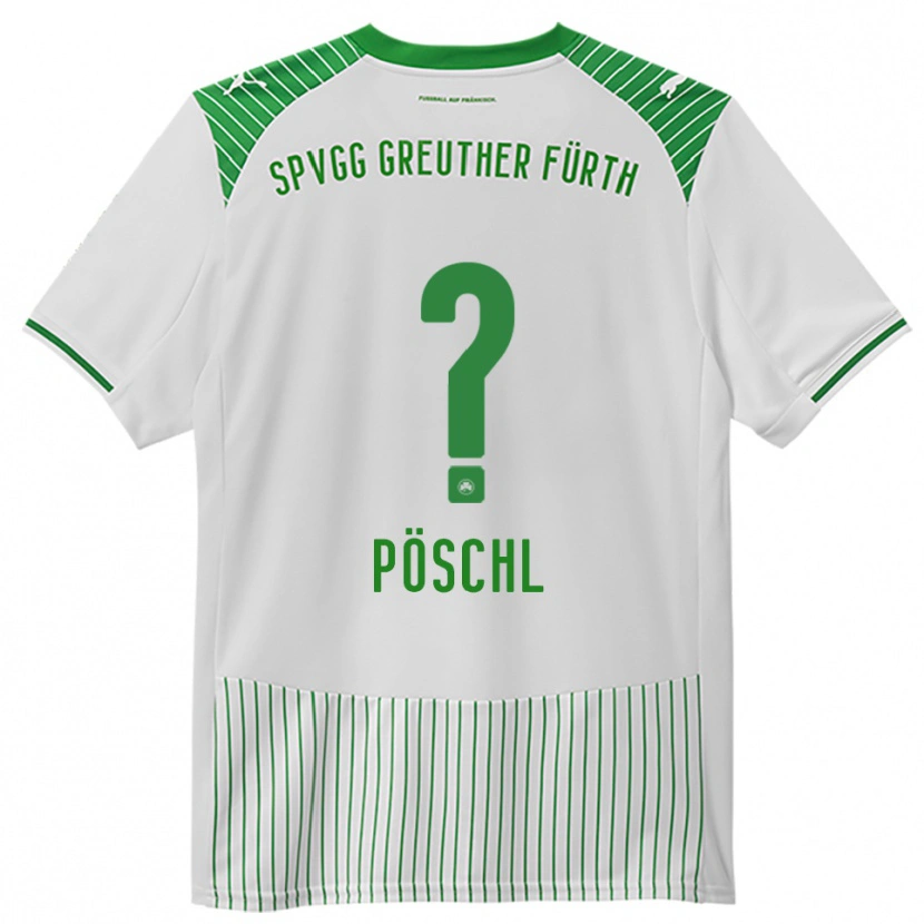 Danxen Damen Katja Pöschl #0 Weiß Grün Heimtrikot Trikot 2025/26 T-Shirt
