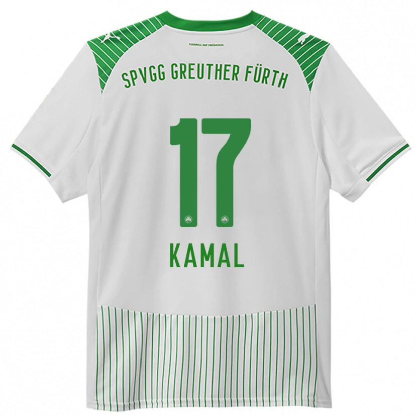 Danxen Damen Fadl Kamal #17 Weiß Grün Heimtrikot Trikot 2025/26 T-Shirt