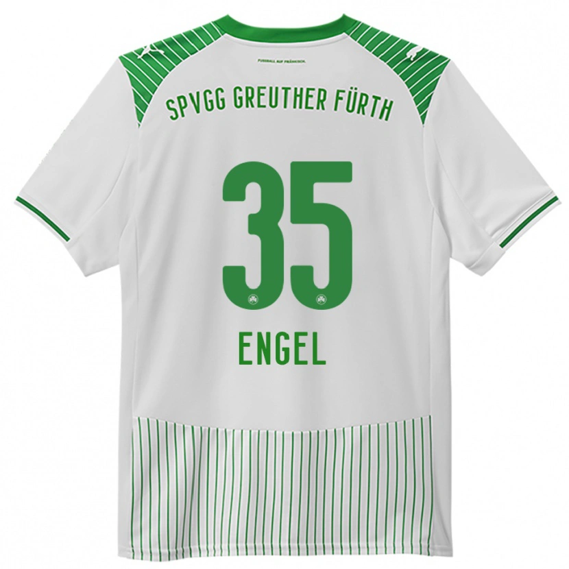 Danxen Damen Jakob Engel #35 Weiß Grün Heimtrikot Trikot 2025/26 T-Shirt