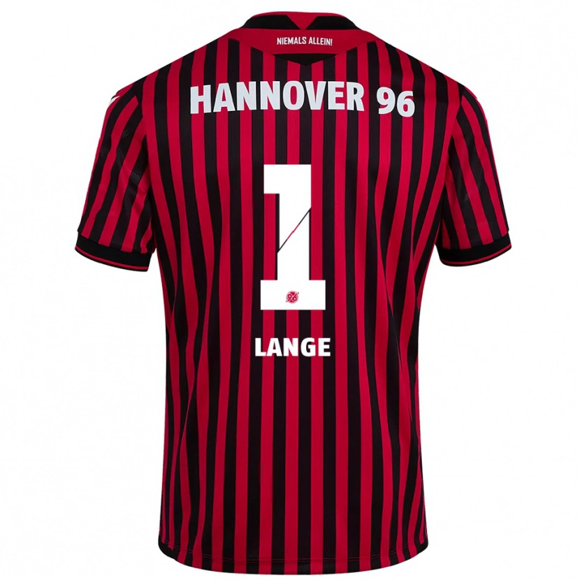 Danxen Damen Tom Lange #1 Rot Schwarz Heimtrikot Trikot 2025/26 T-Shirt