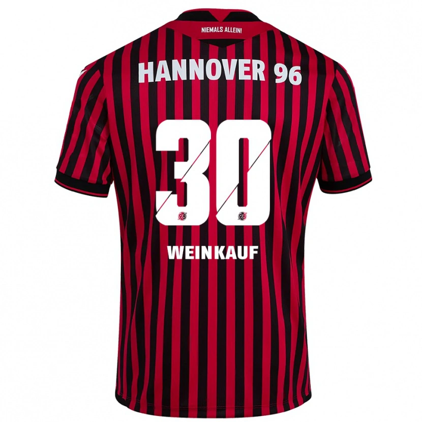 Danxen Damen Leo Weinkauf #30 Rot Schwarz Heimtrikot Trikot 2025/26 T-Shirt