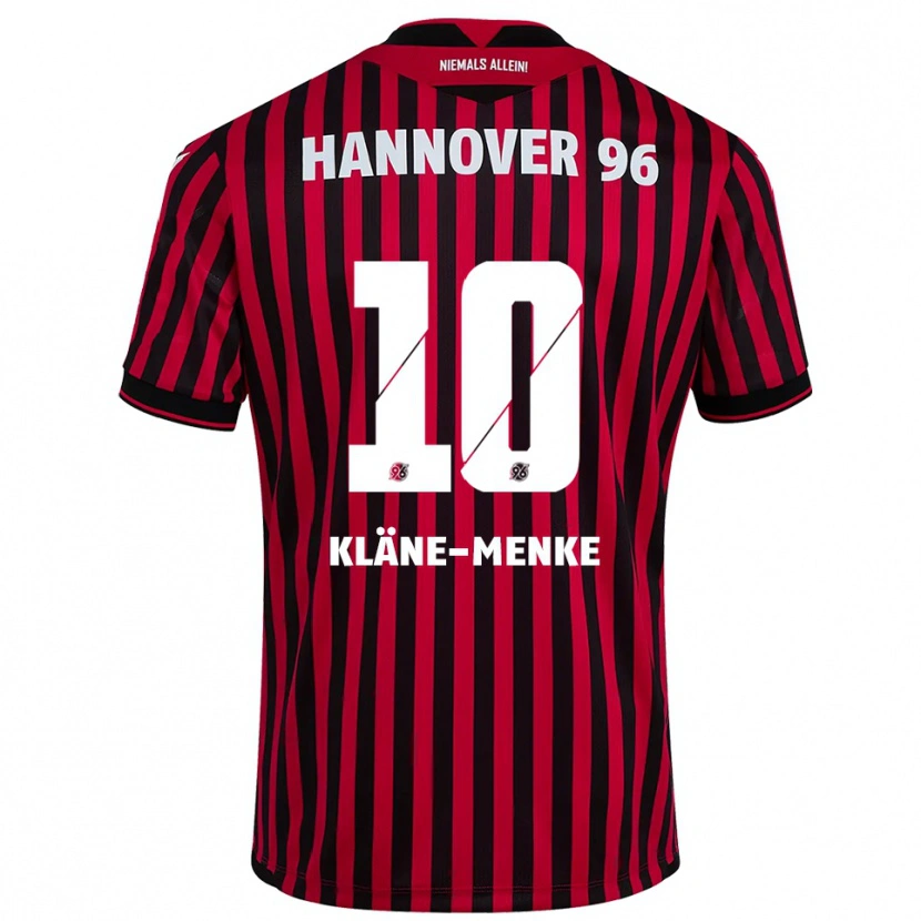 Danxen Damen Pirmin Kläne-Menke #10 Rot Schwarz Heimtrikot Trikot 2025/26 T-Shirt