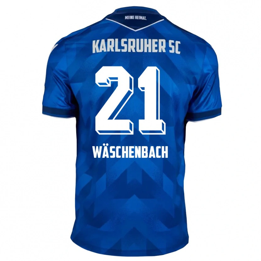 Danxen Damen Meiko Wäschenbach #21 Blau Weiß Heimtrikot Trikot 2025/26 T-Shirt
