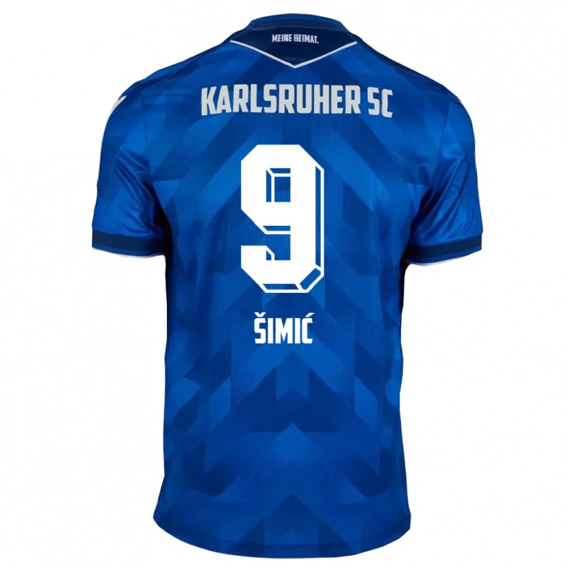 Danxen Damen Roko Simic #9 Blau Weiß Heimtrikot Trikot 2025/26 T-Shirt