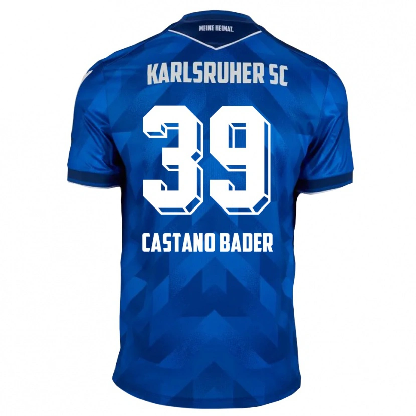 Danxen Damen Simeon Castano Bader #39 Blau Weiß Heimtrikot Trikot 2025/26 T-Shirt