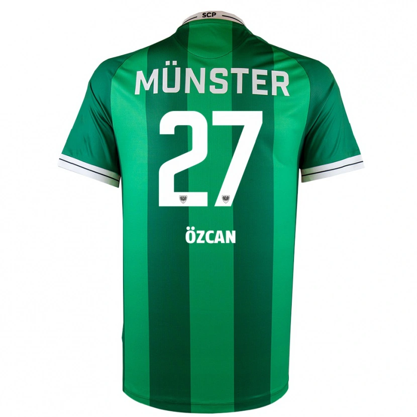 Danxen Damen Kenan Özcan #27 Grün Weiß Heimtrikot Trikot 2025/26 T-Shirt