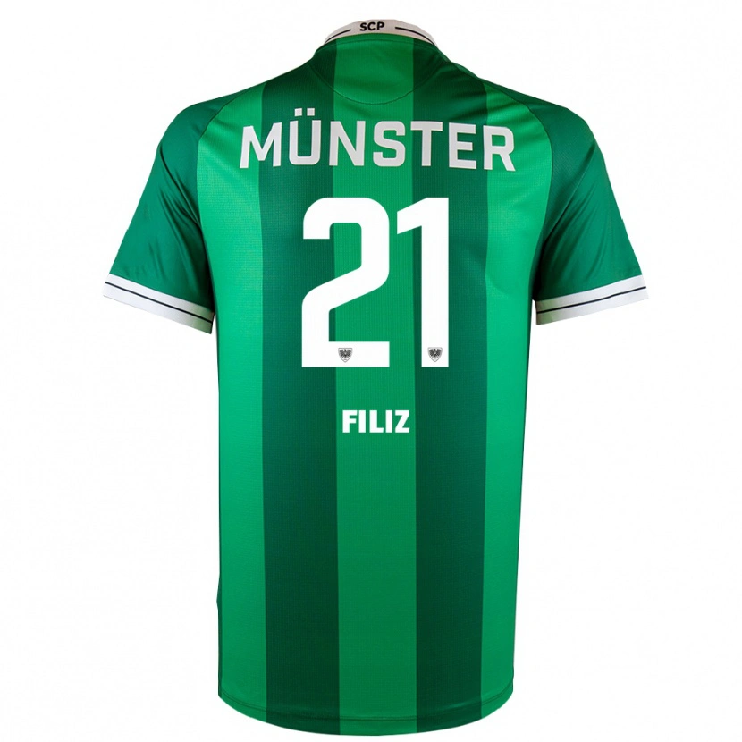 Danxen Damen Mete Filiz #21 Grün Weiß Heimtrikot Trikot 2025/26 T-Shirt