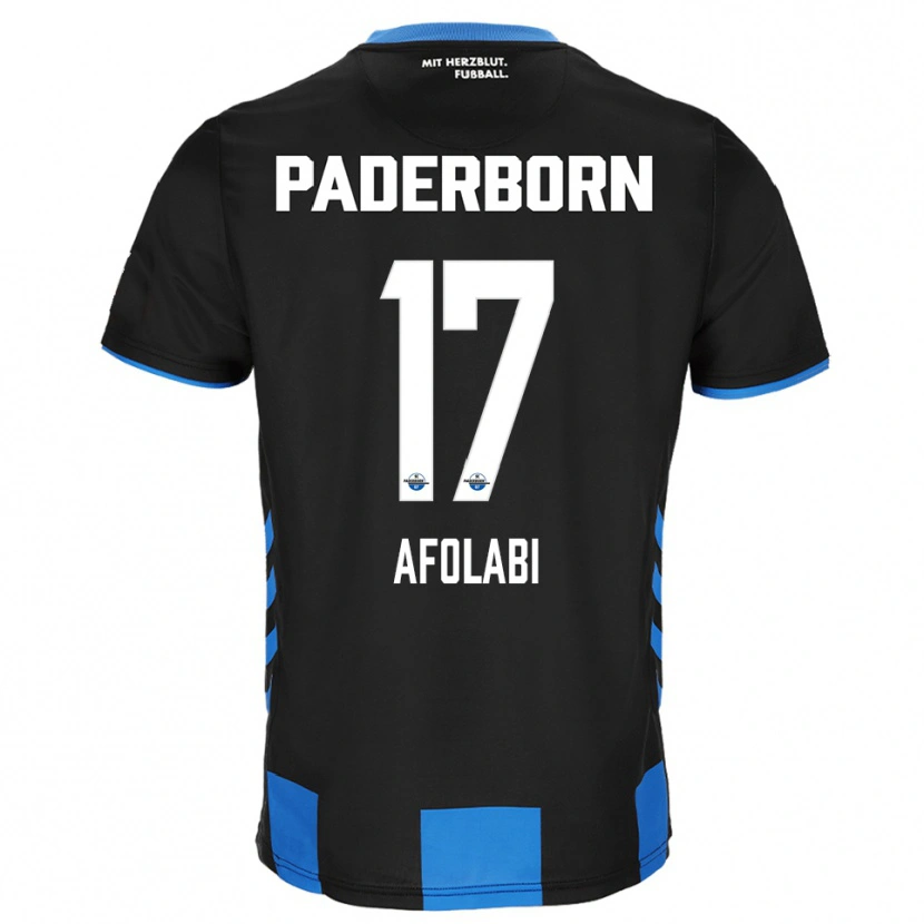 Danxen Damen Gentil Afolabi #17 Schwarz Blau Heimtrikot Trikot 2025/26 T-Shirt