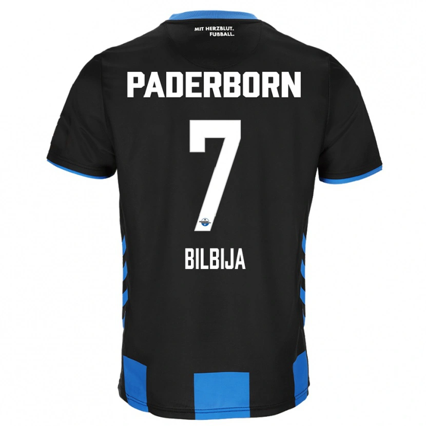 Danxen Damen Filip Bilbija #7 Schwarz Blau Heimtrikot Trikot 2025/26 T-Shirt