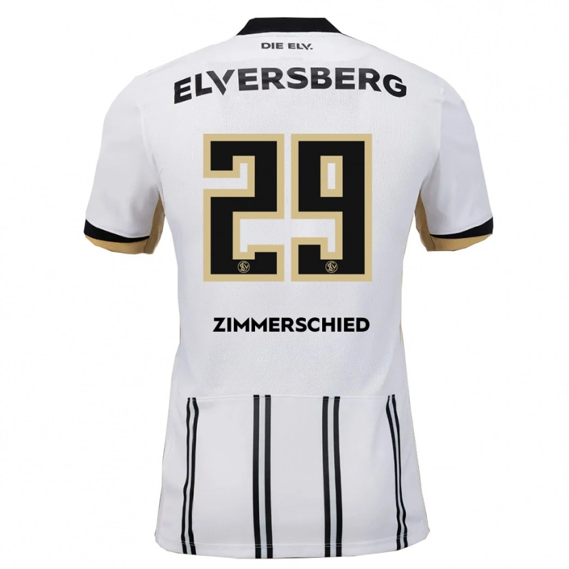 Danxen Damen Tom Zimmerschied #29 Weiß Schwarz Heimtrikot Trikot 2025/26 T-Shirt