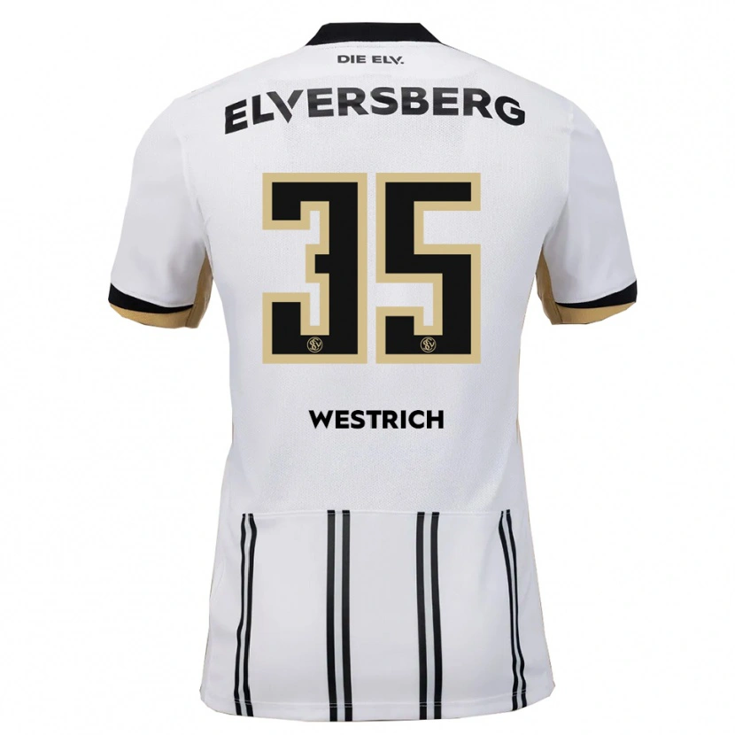 Danxen Damen Louis Westrich #35 Weiß Schwarz Heimtrikot Trikot 2025/26 T-Shirt