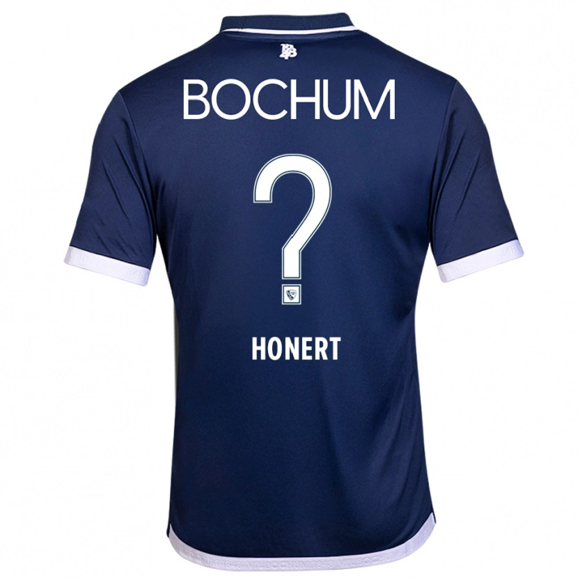Danxen Damen Jan Honert #0 Marineblau Weiß Heimtrikot Trikot 2025/26 T-Shirt