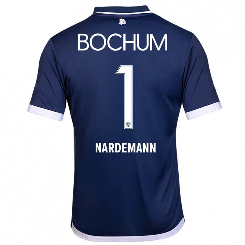 Danxen Damen Kari Närdemann #1 Marineblau Weiß Heimtrikot Trikot 2025/26 T-Shirt