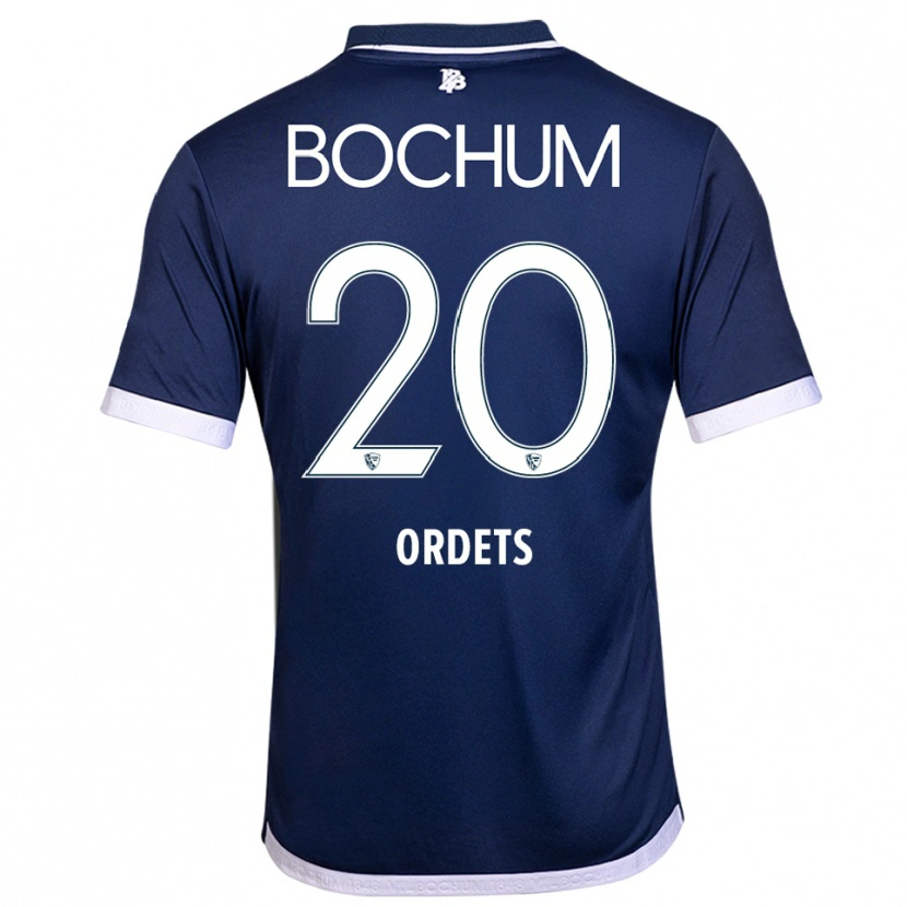 Danxen Damen Ivan Ordets #20 Marineblau Weiß Heimtrikot Trikot 2025/26 T-Shirt