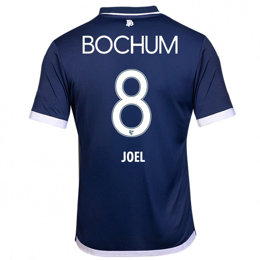 Danxen Damen Nico Joel #8 Marineblau Weiß Heimtrikot Trikot 2025/26 T-Shirt