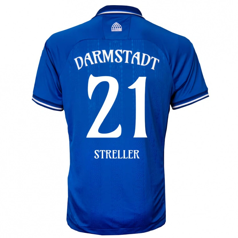 Danxen Damen Till Streller #21 Blau Weiß Heimtrikot Trikot 2025/26 T-Shirt
