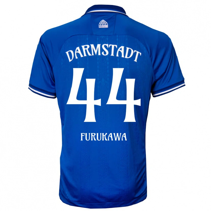 Danxen Damen Yosuke Furukawa #44 Blau Weiß Heimtrikot Trikot 2025/26 T-Shirt